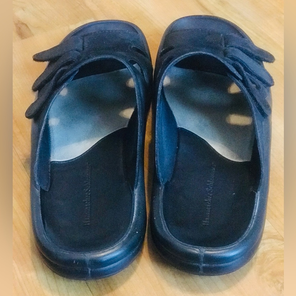 HAMMACHER SCHLEMMER Nubuck Leather Slide/Sandal - Picture 8 of 9